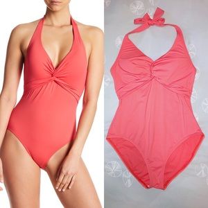 Tommy Bahama One Piece Swimsuit Coral
